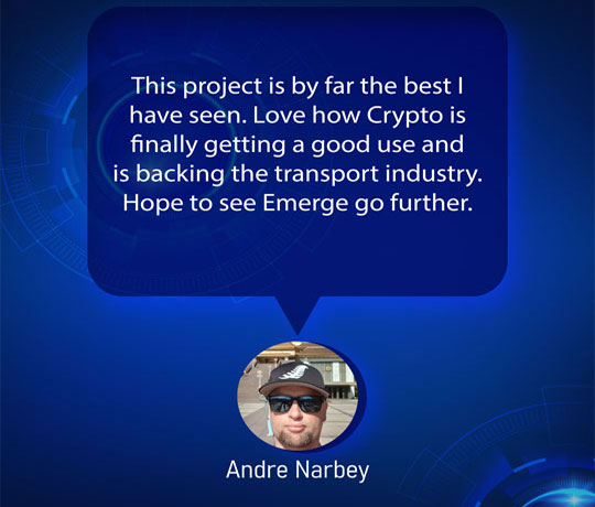 Testimonials from Emerge Token